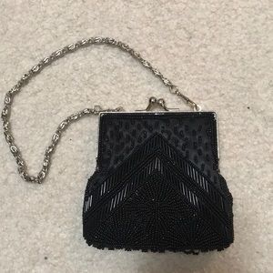 Hand beaded coin purse